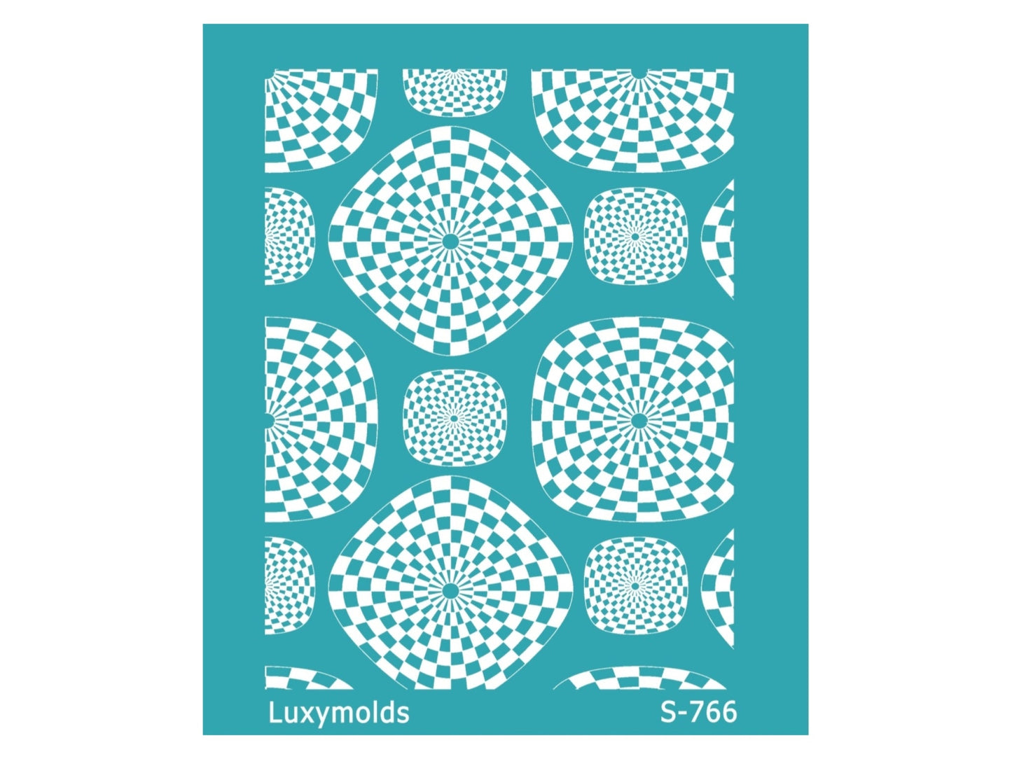 Silk screen stencil for polymer clay "Luxymolds" S-766