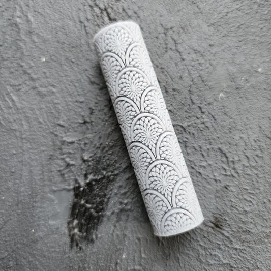 Polymer clay texture roller clay stamp 3D printed embossing