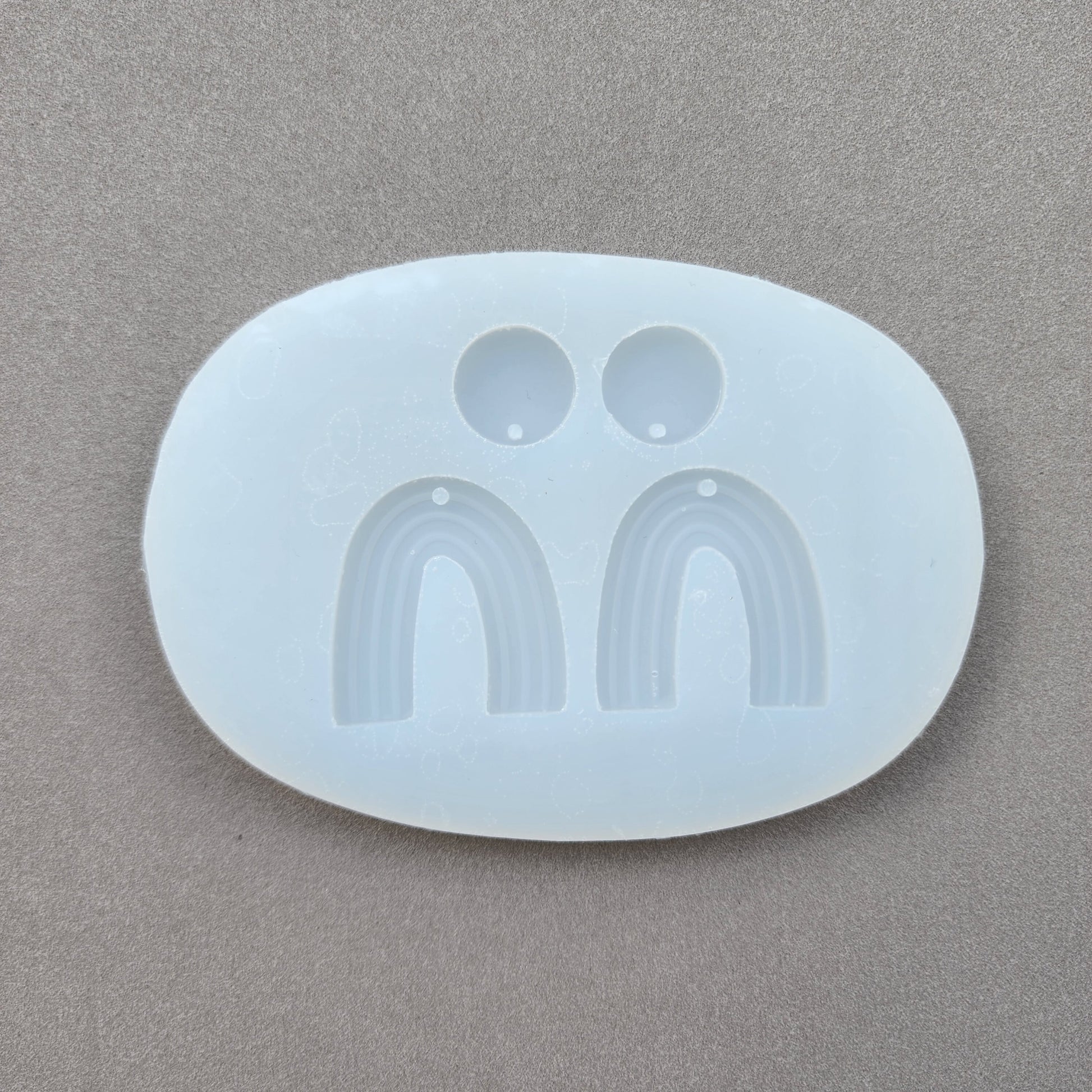 Silicone earrings mold / Silicone epoxy mold /Silicone earring moulds/Silicone UV resin molds/Arch silicone jewelry mold/Matte finished mold