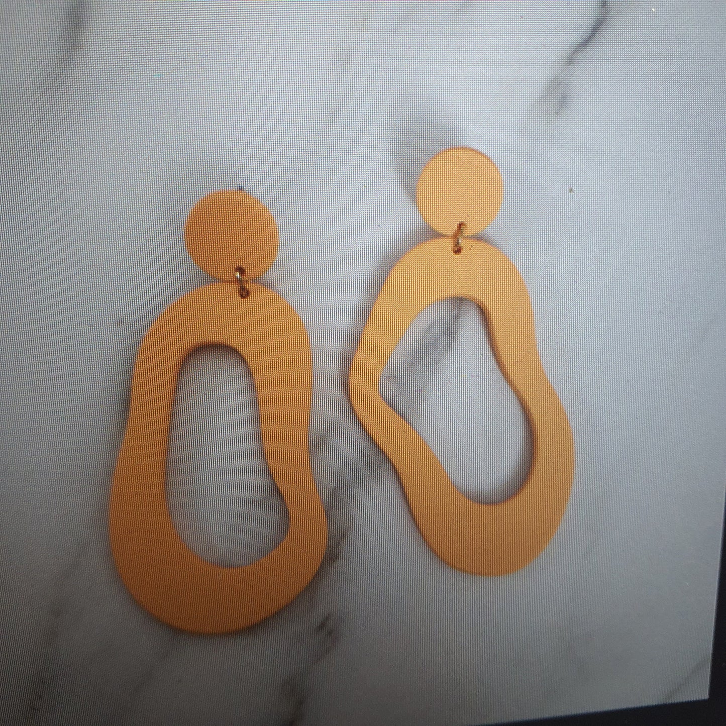 Silicone earrings mold / Silicone epoxy mold / Silicone UV resin molds / Abstract shape silicone jewelry mold / Matte finished mold