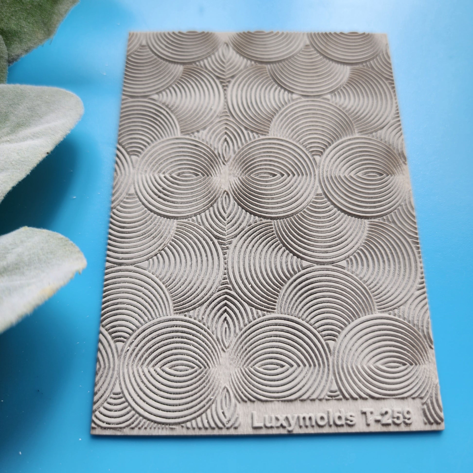 Polymer clay Texture tile Texture mat Clay stamp Polymer clay texture stencils "Round, Circle" design clay texture Rubber mat T-259