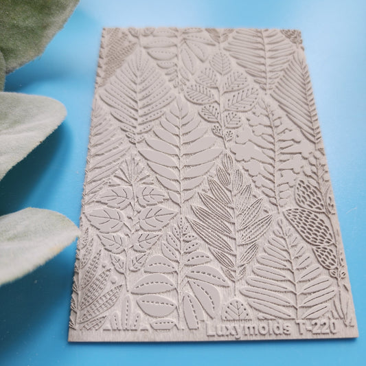 Polymer clay Texture tile Texture mat Clay stamp Polymer clay texture stencils clay texture Rubber mat T-220