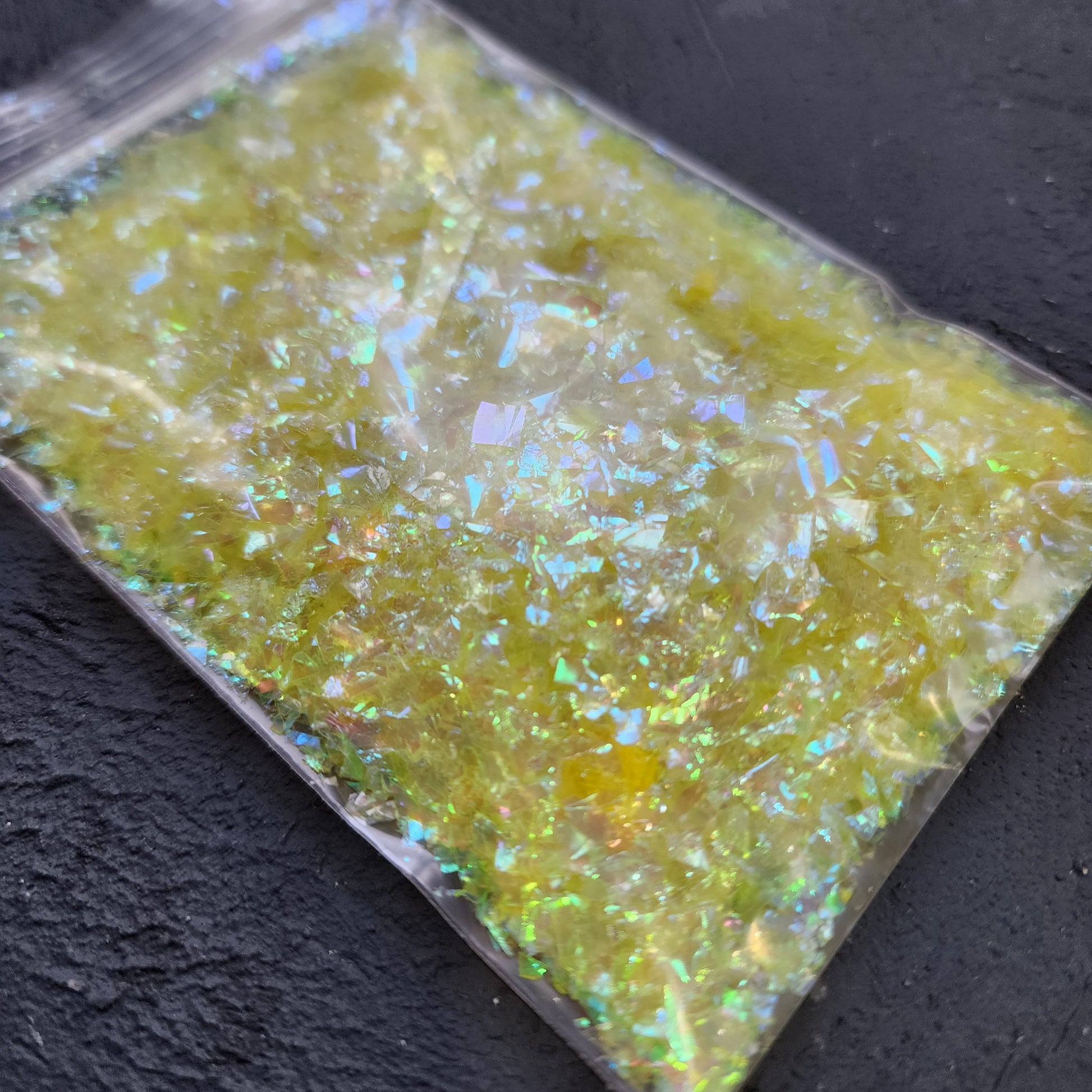 Rainbow hologram flakes glitter for Resin Epoxy crafts Resin tools Resin supplies