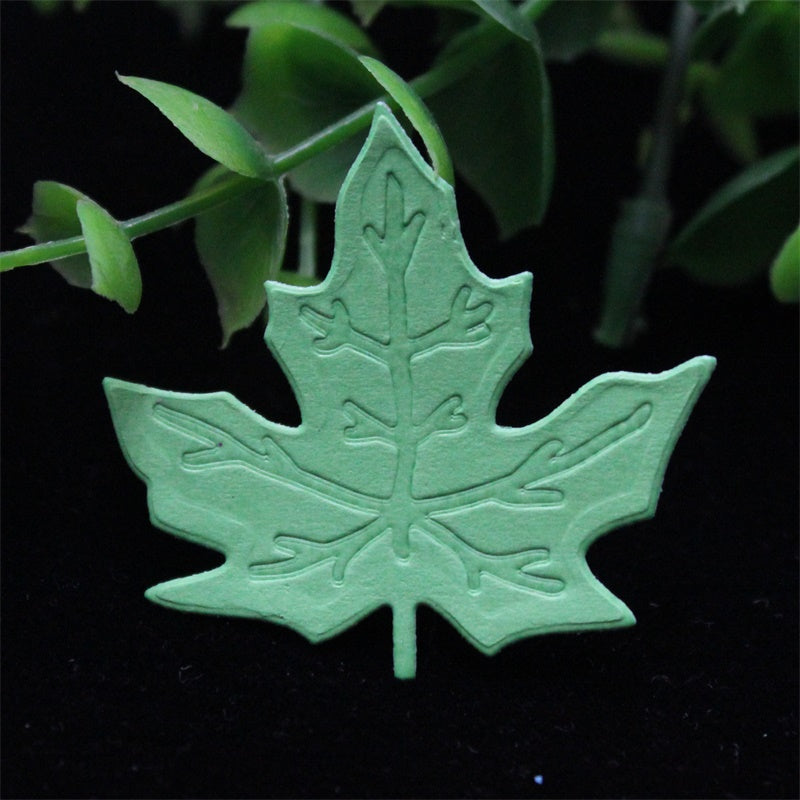 Leaves cutting embossing dies 8 pcs set - Luxy Kraft