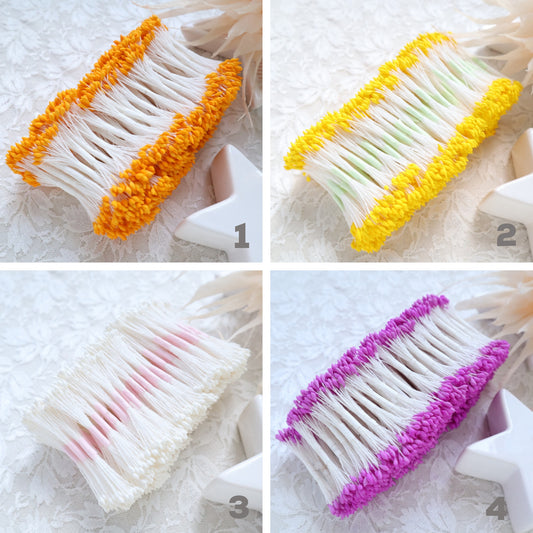 Thai flower stamens 2.5 mm 2500 pcs (5000 head) - Luxy Kraft